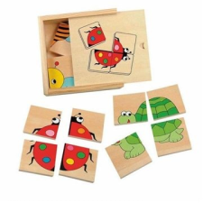Woody Minipuzzle - Ladybird puzzle, kirakós