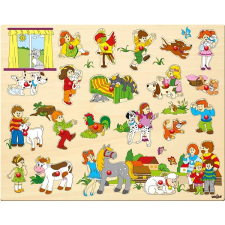 Woody Nagy puzzle fogórészekkel puzzle, kirakós