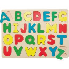 Woody Puzzle falemezen - Ábécé (8591864900688) puzzle, kirakós