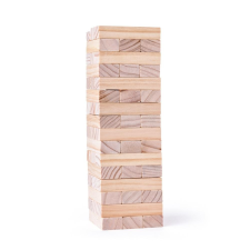 Woodyland Woody Jenga fa torony ügyességi játék társasjáték