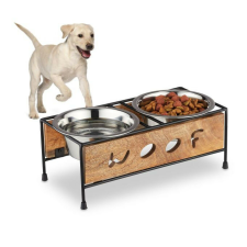  Woof etetőállomás kutyák számára magnófa berakással kutyatál