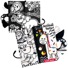 Woopie Állatos kontrasztos könyv készségfejlesztő