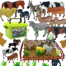 Woopie farmás figura készlet 57 db játékfigura