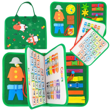 Woopie Tudományok témájú Montessori textil könyv készségfejlesztő