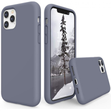 Wooze Apple iPhone 11, Szilikon tok, Wooze Liquid Silica Gel, leander-szürke tok és táska