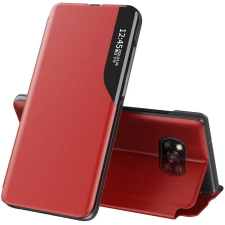 Wooze Apple iPhone 16, Oldalra nyíló tok, stand, Wooze FashionBook, piros tok és táska