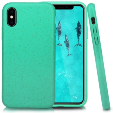 Wooze Apple iPhone XS Max, Bioplasztik tok, környezetbarát, Wooze Bio, zöld tok és táska