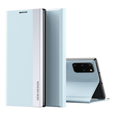 Wooze Apple Silver Line iPhone 16 oldalra nyíló tok, stand, világoskék (ZONETS6548) (ZONETS6548) tok és táska