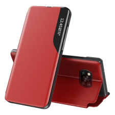 Wooze Apple Wooze FashionBook iPhone 16 oldalra nyíló tok, stand, piros tok és táska