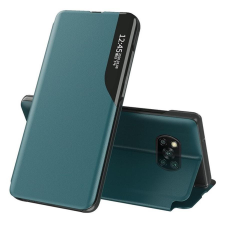 Wooze Apple Wooze FashionBook iPhone 16 oldalra nyíló tok, stand, zöld tok és táska