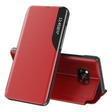 Wooze Apple Wooze FashionBook iPhone 16 Pro Max oldalra nyíló tok, stand, piros tok és táska