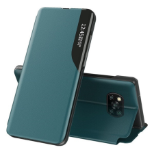Wooze Apple Wooze FashionBook iPhone 16 Pro Max oldalra nyíló tok, stand, zöld tok és táska