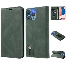 Wooze Business Plus Oldalra nyíló tok Huawei P50 / P50E sötétzöld tok és táska