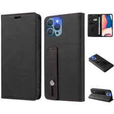 Wooze Business Plus oldalra nyíló tok iPhone 16 Pro fekete tok és táska