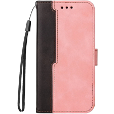 Wooze Colour Wallet oldalra nyíló tok kártyatartóval kézpánttal Samsung Galaxy A26 5G rózsaszín tok és táska