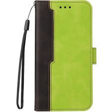 Wooze Colour Wallet oldalra nyíló tok kártyatartóval kézpánttal Xiaomi 14T zöld tok és táska