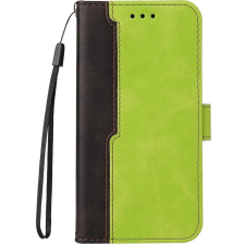 Wooze Colour Wallet oldalra nyitható tok kártyatartóval kézpánttal Xiaomi 15 Pro zöld tok és táska
