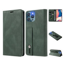 Wooze Google Pixel 6 Pro, oldalra nyíló tok, sötétzöld tok és táska