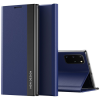 Wooze Huawei Honor 200 Lite, Oldalra nyíló tok, stand, Wooze Silver Line, sötétkék