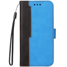 Wooze Huawei Honor 50 / Nova 9, Oldalra nyíló tok, stand, kártyatartóval, kézpánttal, Wooze Colour Wallet, kék tok és táska