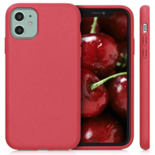 Wooze Huawei P40 Pro, Bioplasztik tok, környezetbarát, Wooze Bio, piros tok és táska