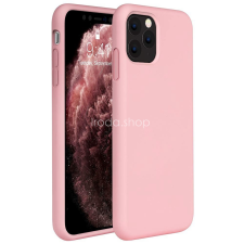 Wooze Huawei P Smart (2021), Szilikon tok, Wooze Liquid Silica Gel, rózsaszín tok és táska