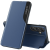 Wooze Samsung Galaxy A35 5G SM-A356B, Oldalra nyíló tok, stand, hívás mutatóval, Wooze FashionBook, kék