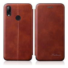 Wooze Samsung Galaxy S20 / S20 5G SM-G980 / G981, oldalra nyíló tok, barna tok és táska