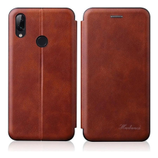 Wooze Samsung Galaxy S20 / S20 5G SM-G980 / G981, oldalra nyíló tok, barna tok és táska