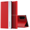 Wooze Xiaomi 12 Pro / 12 Pro (Dimensity) / 12S Pro, Oldalra nyíló tok, stand, Wooze Silver Line, piros