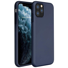 Wooze Xiaomi 14T Pro, Szilikon tok, Wooze Liquid Silica Gel, sötétkék (TS10294) tok és táska