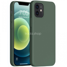 Wooze Xiaomi Poco C40, Szilikon tok, Wooze Liquid Silica Gel, sötétzöld tok és táska