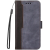 Wooze Xiaomi Redmi 10A, Oldalra nyíló tok, stand, kártyatartóval, kézpánttal, Wooze Colour Wallet, szürke