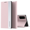 Wooze Xiaomi Redmi 14C / Poco C75, Oldalra nyíló tok, stand, Wooze Silver Line, rózsaszín