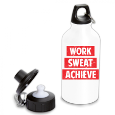 Work Sweat Achieve - Fémkulacs kulacs, kulacstartó