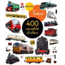 WORKMAN PUBLISHING Eyelike Stickers: Trains | Workman Publishing egyéb könyv
