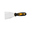  WORKSITE WT3138 kicsi spatula, 62mm, rozsdamentes acél, profi gumi markolat