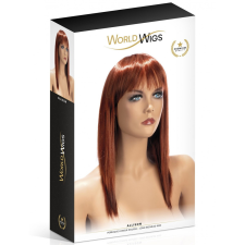 World Wigs Allison hosszú, vörös paróka paróka