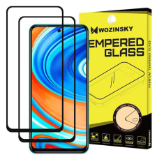 Wozinsky 2x edzett üveg tempered glass Teljes Glue Super Tough képernyővédő fólia teljes képernyő... mobiltelefon kellék