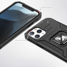 Wozinsky Apple iPhone 13 mini Wozinsky Ring Armor gyűrűs ütésálló tok, Rózsaszín tok és táska