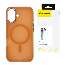 Wozinsky Fashion MagSafe-kompatibilis tok Samsung Galaxy S24 FE - narancssárga tok és táska