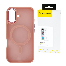 Wozinsky Fashion MagSafe-kompatibilis tok Samsung Galaxy S25 Plus - rózsaszín tok és táska