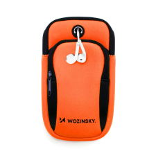 Wozinsky futó telefon karszalag narancssárga (WABOR1) tok és táska