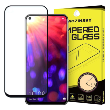 Wozinsky Honor 20 / 20 Pro Wozinsky Full Glue Super Tough teljes kijelzős üvegfólia, fekete kerettel mobiltelefon kellék