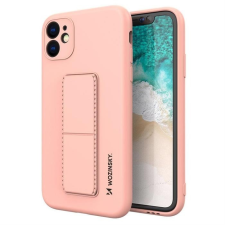 Wozinsky kitámasztható tok Flexible Silicone telefontok 11 Pro Max Pink tok és táska