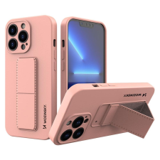 Wozinsky kitámasztható tok Flexible Silicone telefontok 13 Pro Max Pink tok és táska