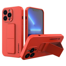 Wozinsky kitámasztható tok Flexible Silicone telefontok 13 Pro MAX Piros tok és táska