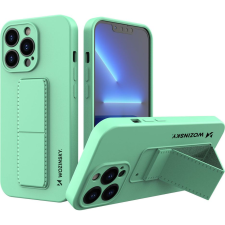 Wozinsky Kitámasztható Tok Flexible Silicone Telefontok iPhone 13 Pro Max Menta (9145576234037) tok és táska