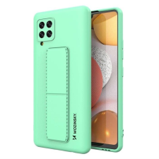 Wozinsky kitámasztható tok Flexible Silicone telefontok Stand Samsung Galaxy A42 5G Mint tok és táska
