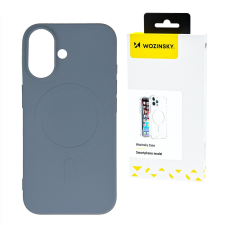 Wozinsky Liquid Silicone MagSafe-kompatibilis tok Samsung Galaxy S24 FE - szürke tok és táska